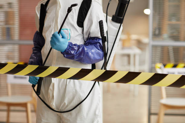 Professional Biohazard Cleanup technician working in Powell, OH